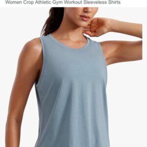 CRZ Yoga Pima Cotton Tank Size Small NWT